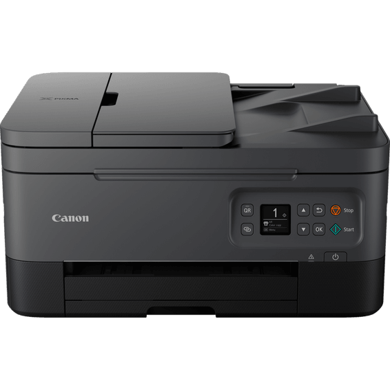 Imprimante photo jet d'encre couleur 3-en-1 sans fil Canon PIXMA TS7450i, noire