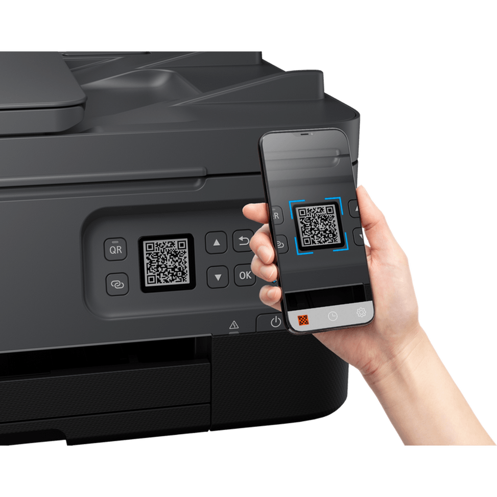 Imprimante photo jet d'encre couleur 3-en-1 sans fil Canon PIXMA TS7450i, noire — image 9