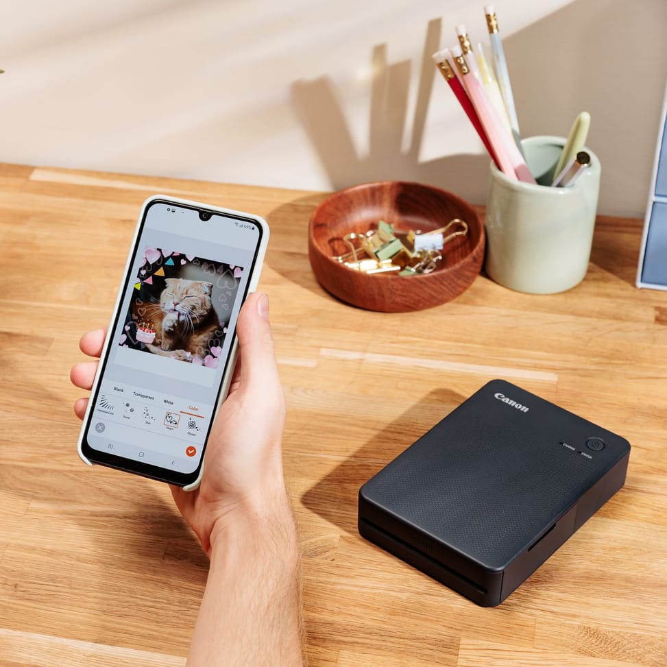 Imprimante photo couleur portable sans fil Canon SELPHY QX20, Gris foncé — image 11