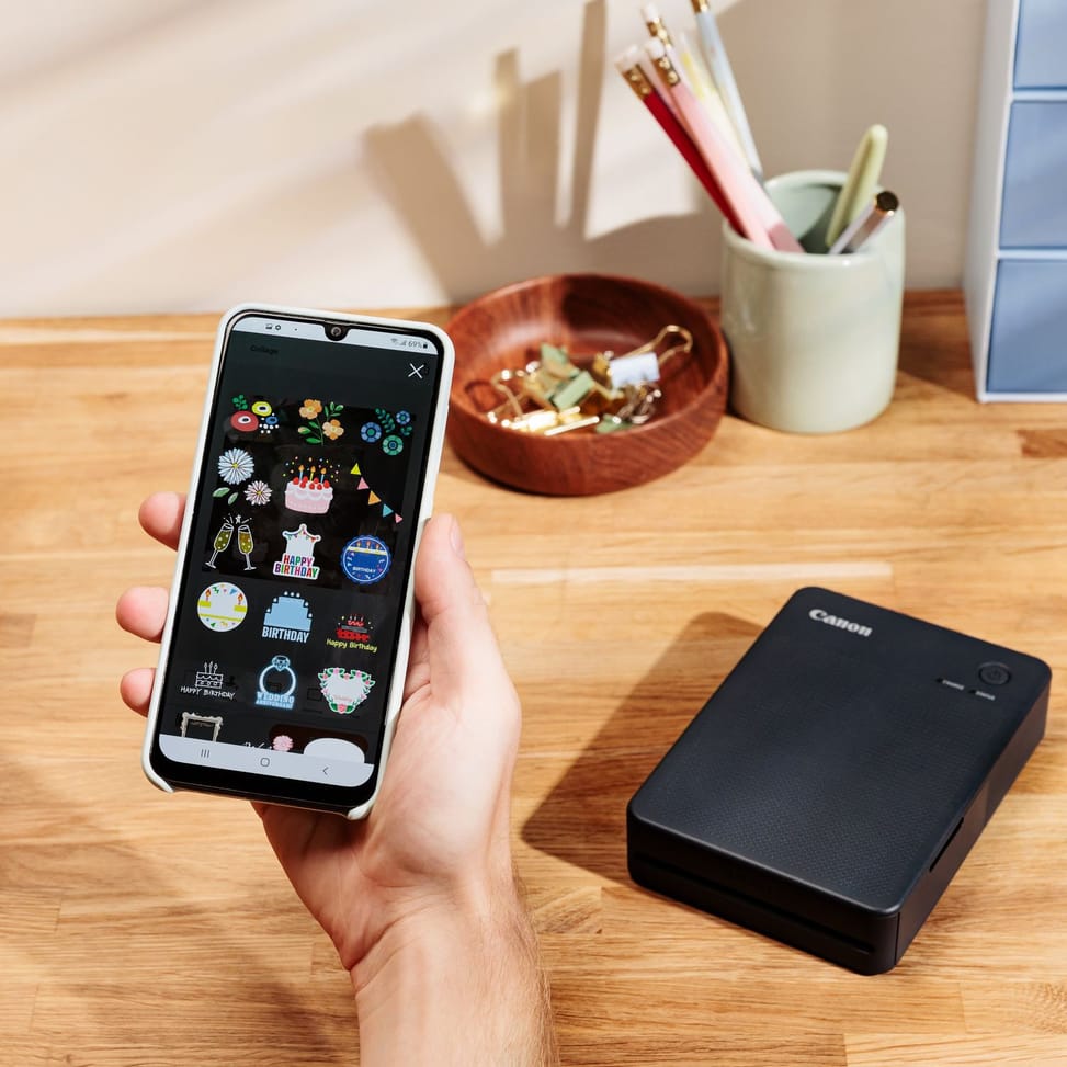 Imprimante photo couleur portable sans fil Canon SELPHY QX20, Gris foncé — image 12