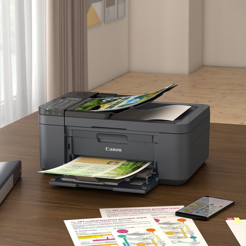 Imprimante multifonction Wi-Fi Canon PIXMA TR4755i, noire — image 4