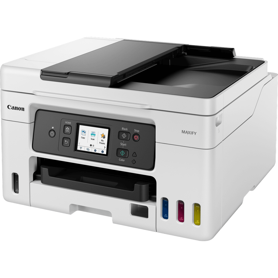 Imprimante jet d'encre MegaTank multifonction rechargeable couleur Wi-Fi Canon MAXIFY GX4050 — image 2