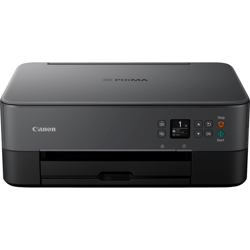 Imprimante photo jet d'encre couleur 3-en1 sans fil Canon PIXMA TS5350i, noire — image 3