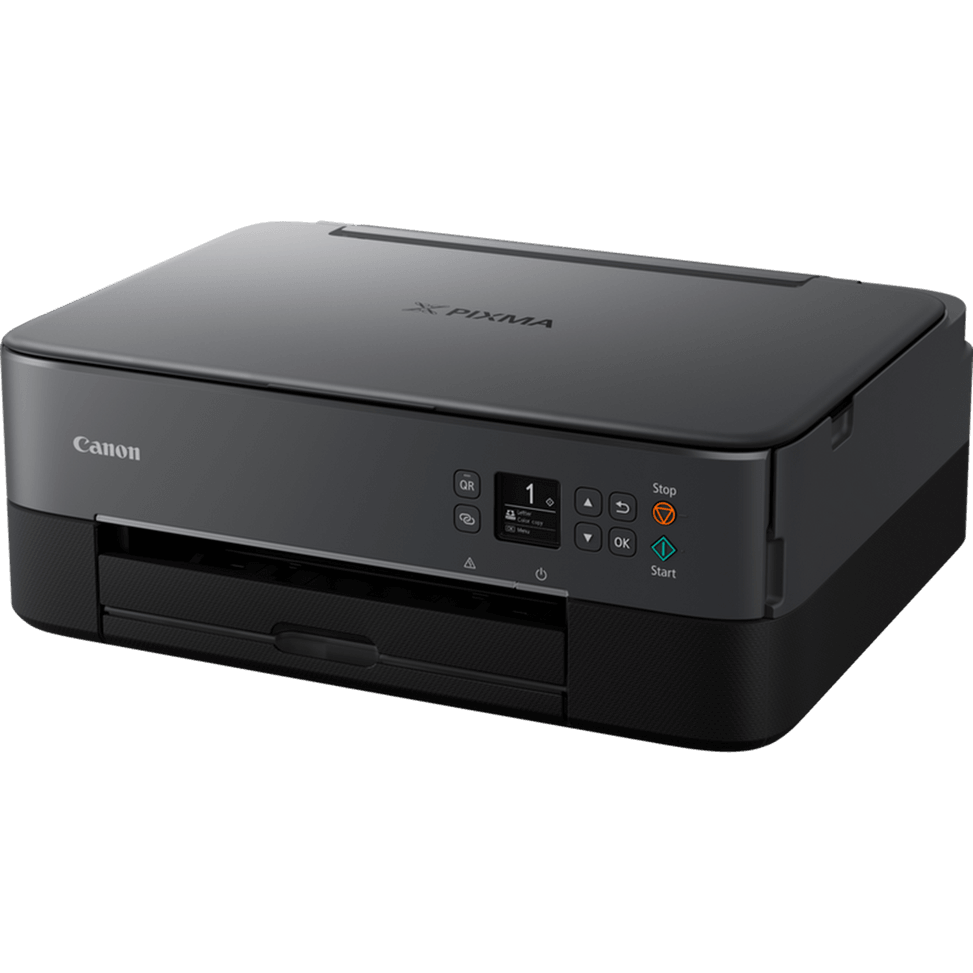 Imprimante photo jet d'encre couleur 3-en1 sans fil Canon PIXMA TS5350i, noire — image 4