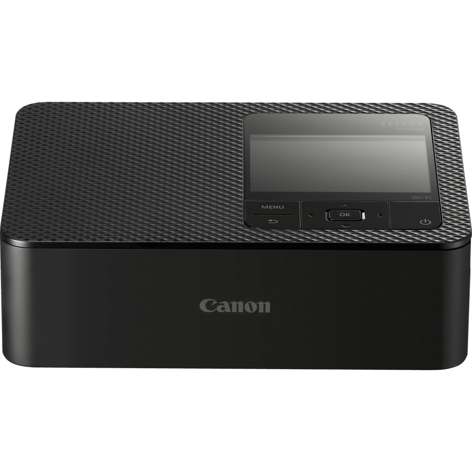 Kit imprimante photo portable Canon SELPHY CP1500, noire + 54 feuilles de papier photo — image 1