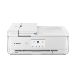 Imprimante photo jet d'encre couleur multifonction A3 sans fil Canon PIXMA TS9551Ca, blanc