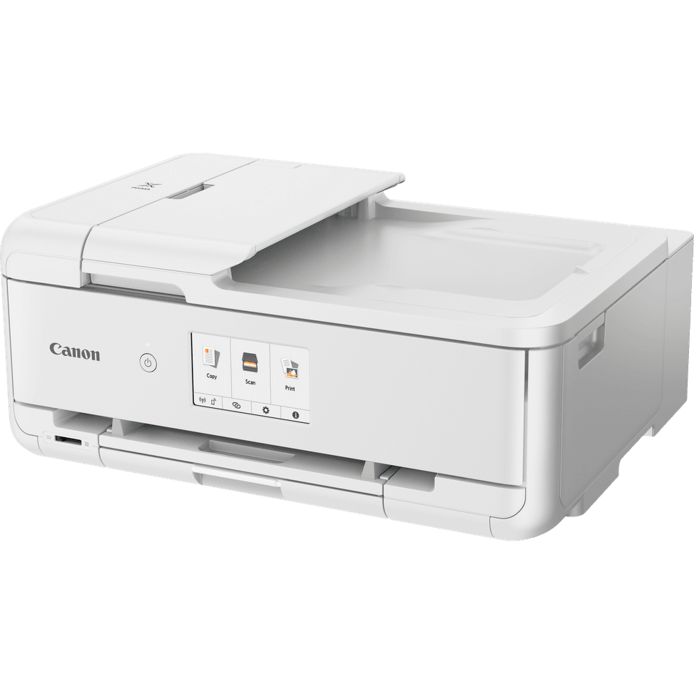 Imprimante photo jet d'encre couleur multifonction A3 sans fil Canon PIXMA TS9551Ca, blanc — image 4