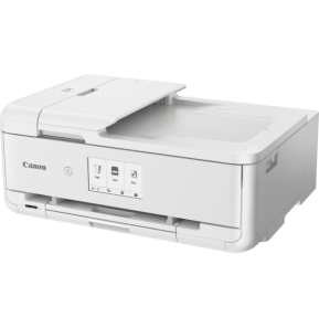 Imprimante photo jet d'encre couleur multifonction A3 sans fil Canon PIXMA TS9551Ca, blanc