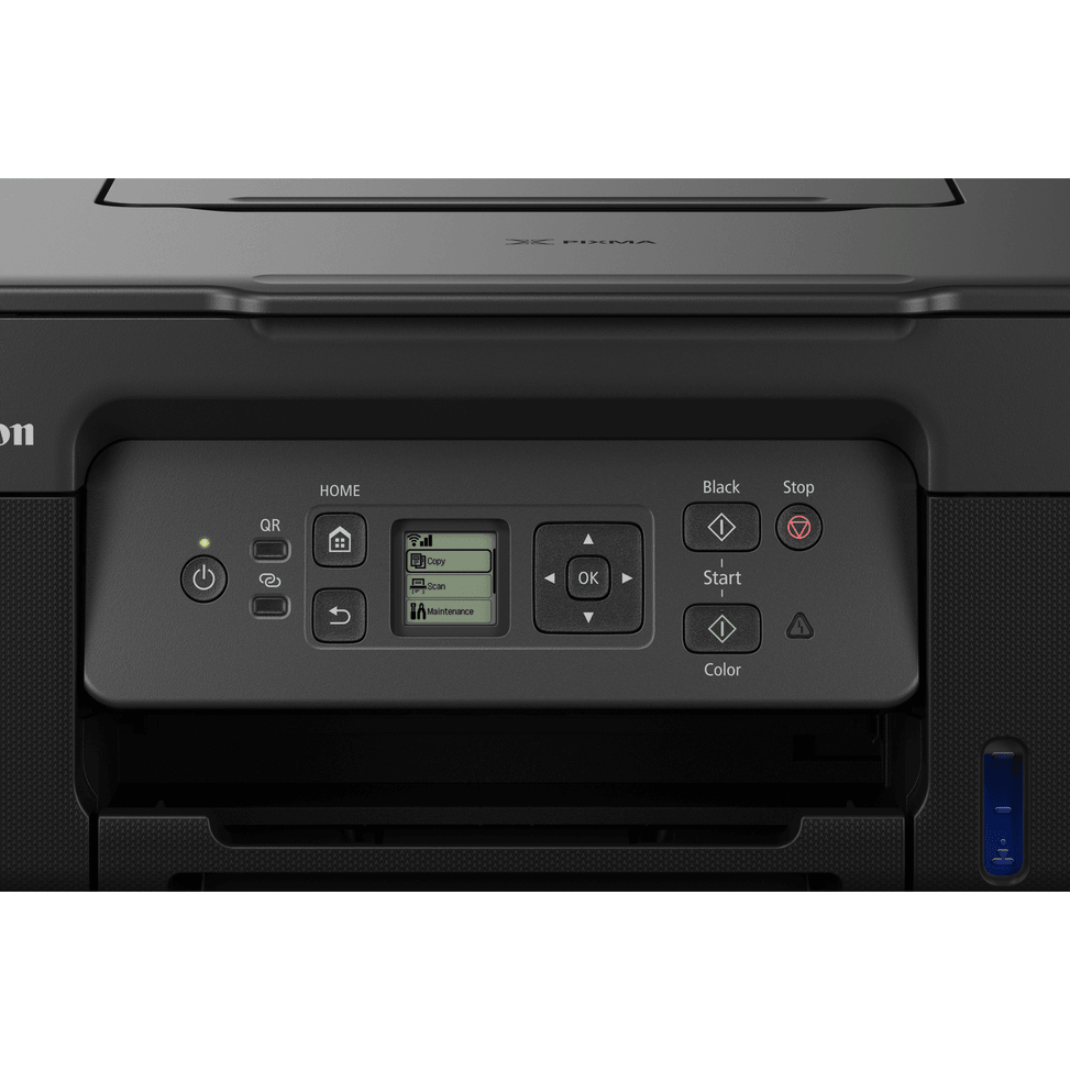Imprimante MegaTank 3-en-1 rechargeable couleur Wi-Fi Canon PIXMA G3570, Noir — image 3