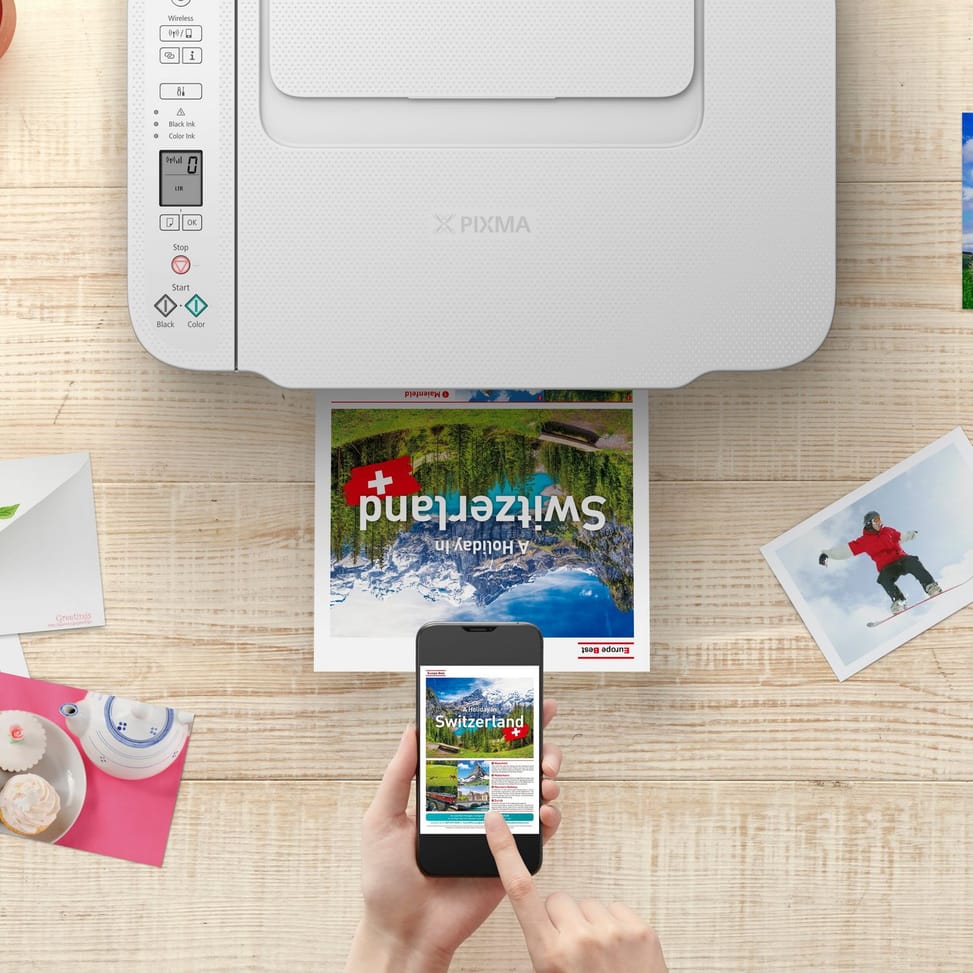 Imprimante multifonction Wi-Fi Canon PIXMA TS3751i, blanche — image 7