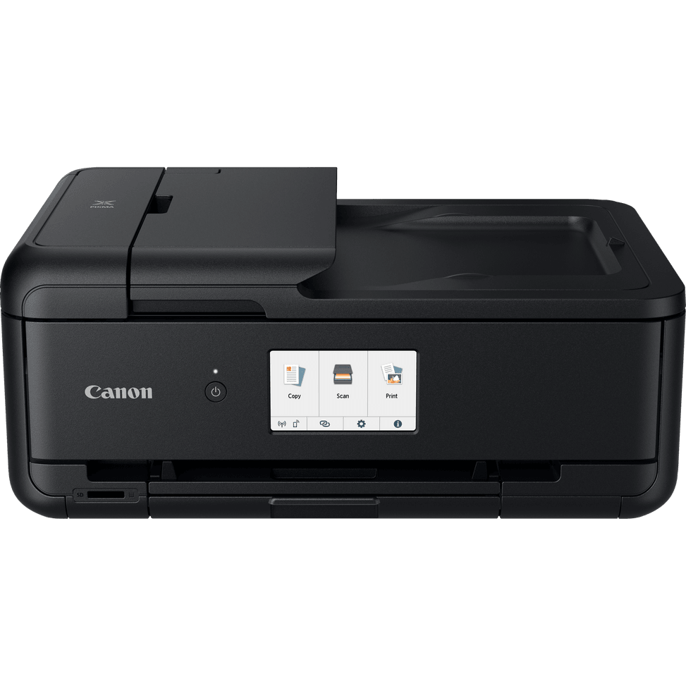 Imprimante photo jet d'encre couleur multifonction A3 sans fil Canon PIXMA TS9550a, noir — image 3