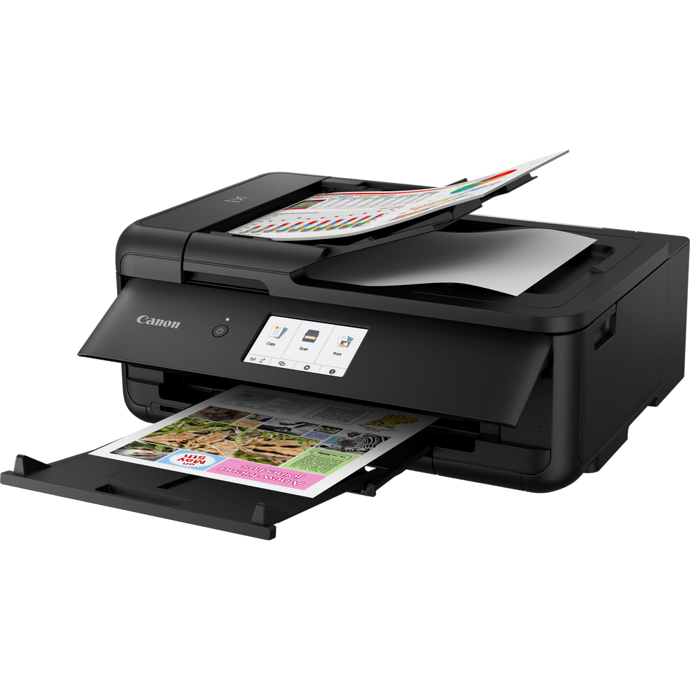 Imprimante photo jet d'encre couleur multifonction A3 sans fil Canon PIXMA TS9550a, noir — image 6