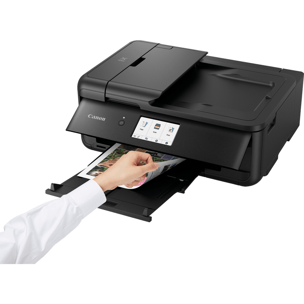 Imprimante photo jet d'encre couleur multifonction A3 sans fil Canon PIXMA TS9550a, noir — image 8