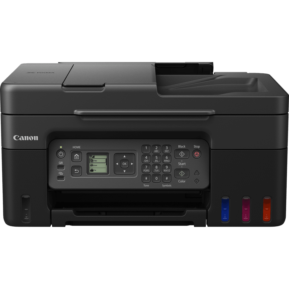 Imprimante jet d'encre MegaTank multifonction rechargeable couleur Wi-Fi Canon PIXMA G4570 — image 1