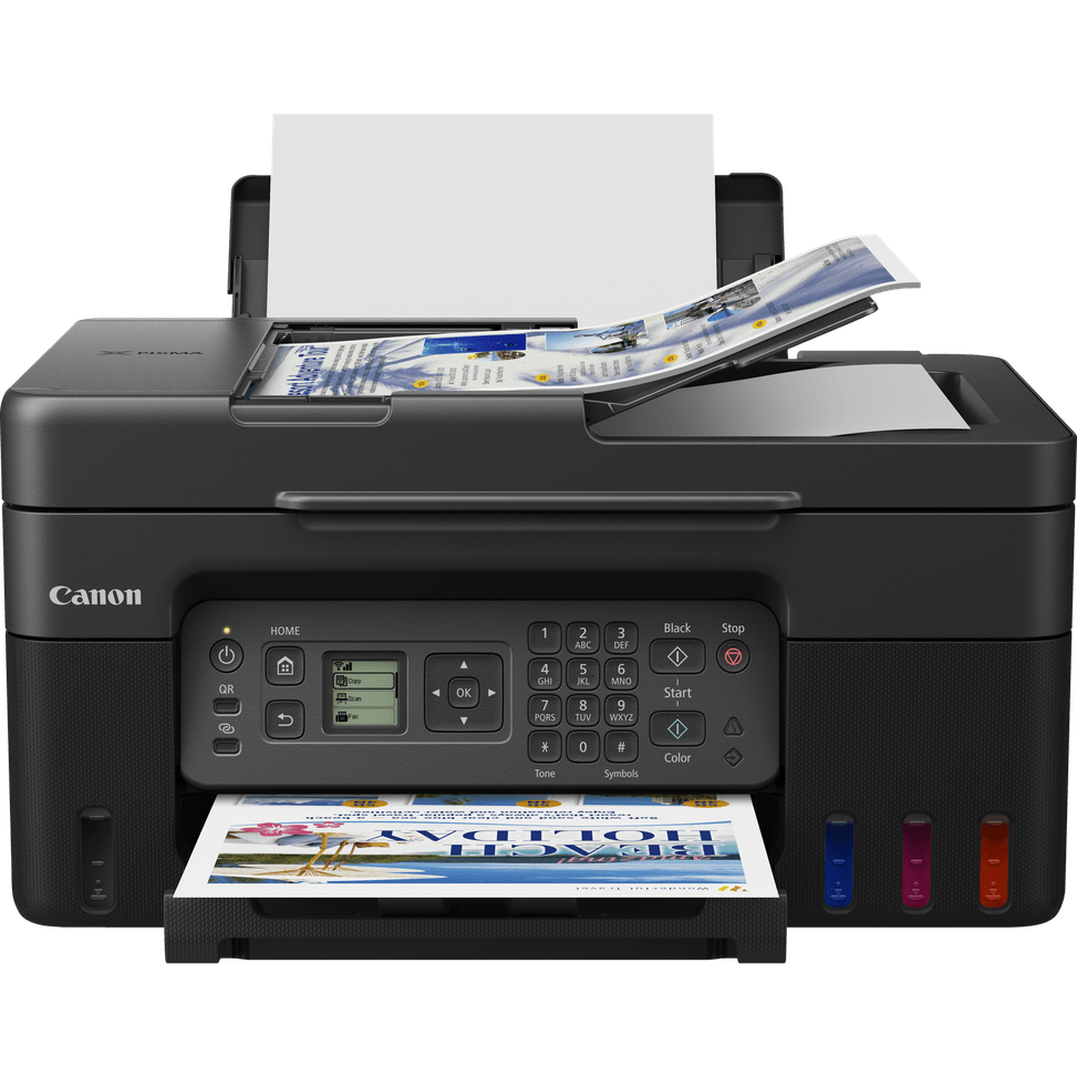 Imprimante jet d'encre MegaTank multifonction rechargeable couleur Wi-Fi Canon PIXMA G4570 — image 2