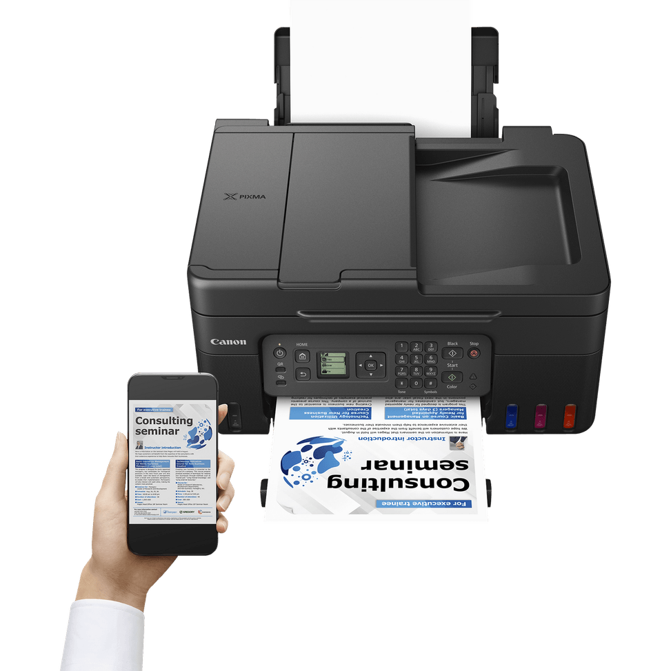 Imprimante jet d'encre MegaTank multifonction rechargeable couleur Wi-Fi Canon PIXMA G4570 — image 10