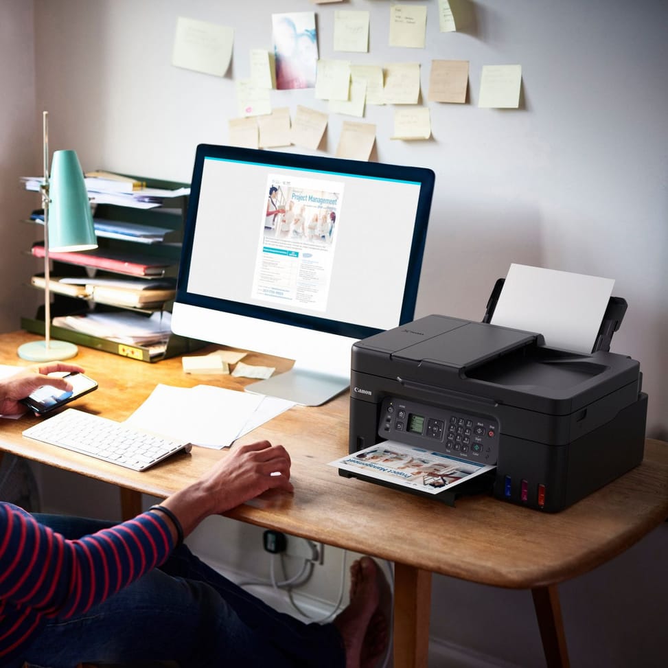 Imprimante jet d'encre MegaTank multifonction rechargeable couleur Wi-Fi Canon PIXMA G4570 — image 11