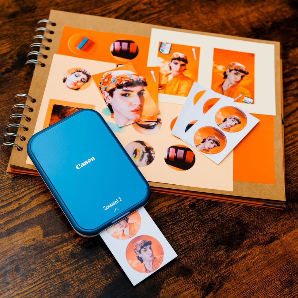 Imprimante photo couleur portable Canon Zoemini 2, bleu marine — image 4