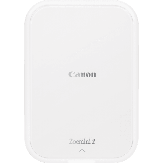 Imprimante photo couleur portable Canon Zoemini 2, blanc + papier photo autocollant ZINK™ 5 × 7,6 cm (20 feuilles) + papier auto