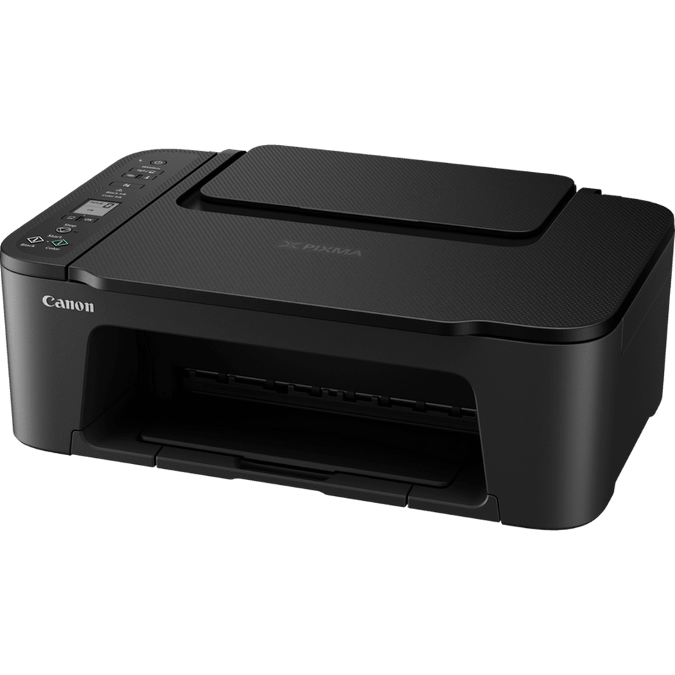 Imprimante photo jet d'encre couleur 3-en1 sans fil Canon PIXMA TS3550i, noire — image 2