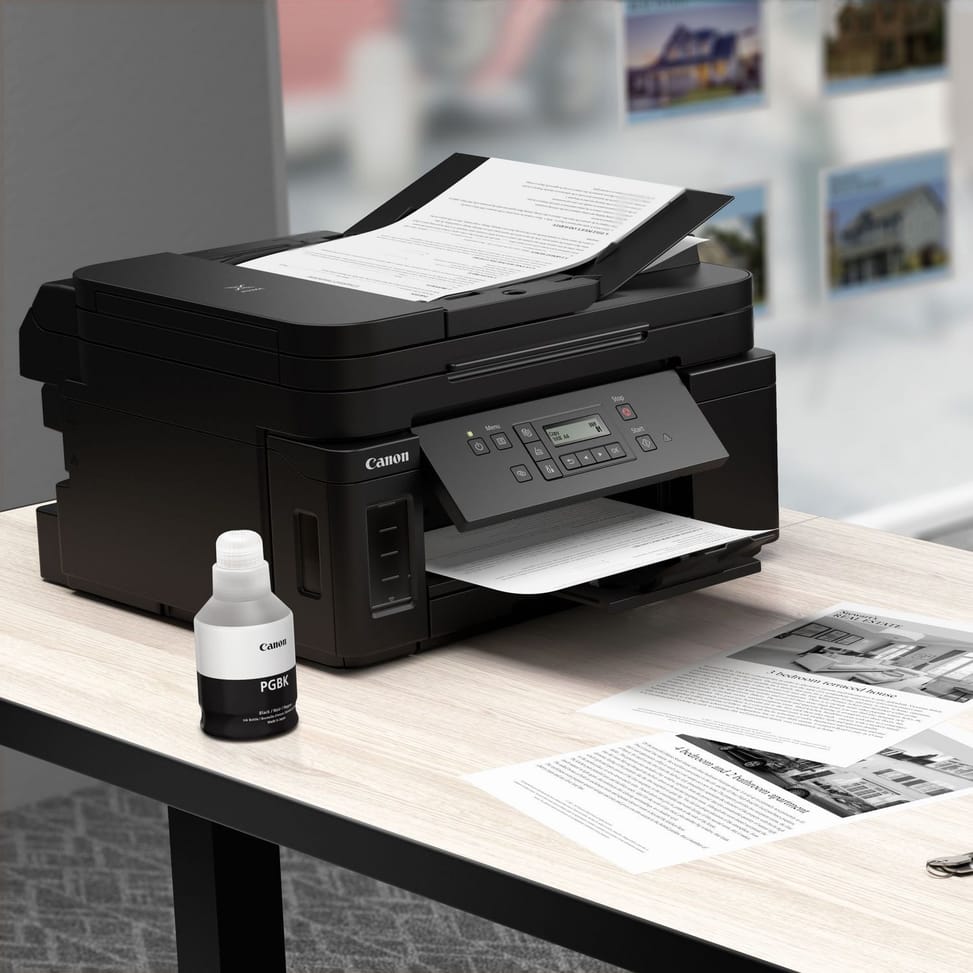 Imprimante jet d'encre MegaTank rechargeable Canon PIXMA GM4050 — image 5