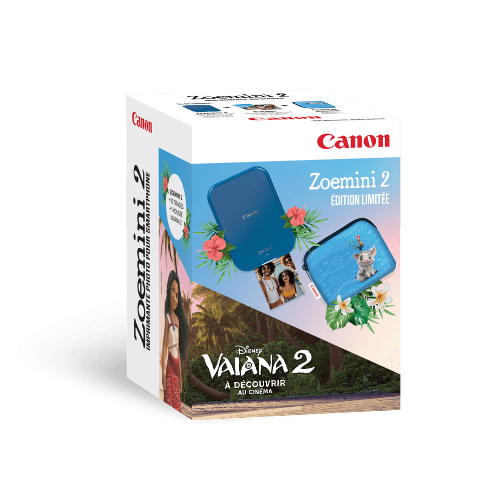 Edition limitée Canon Zoemini 2, bleu marine + Housse Vaiana 2 — image 2