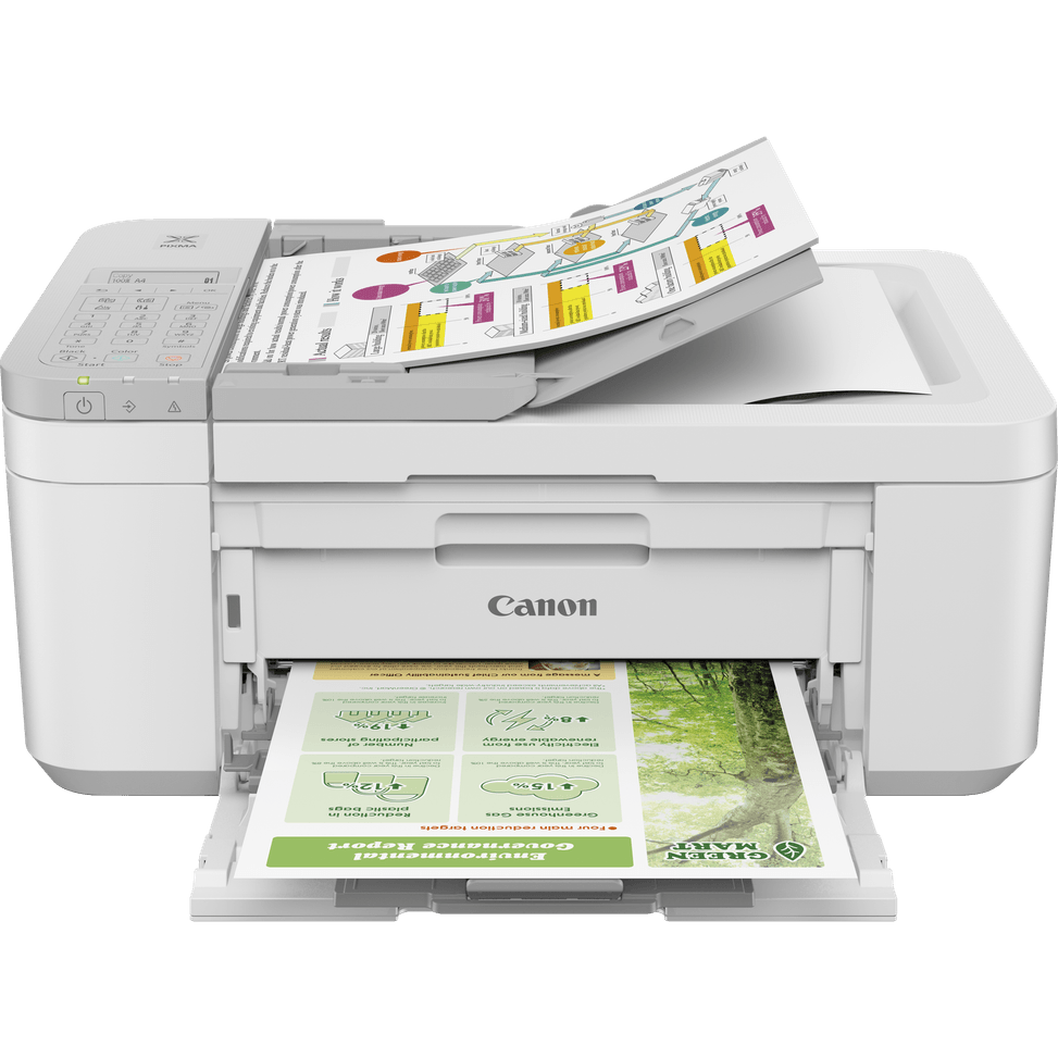 Imprimante multifonction Wi-Fi Canon PIXMA TR4756i, blanche — image 2