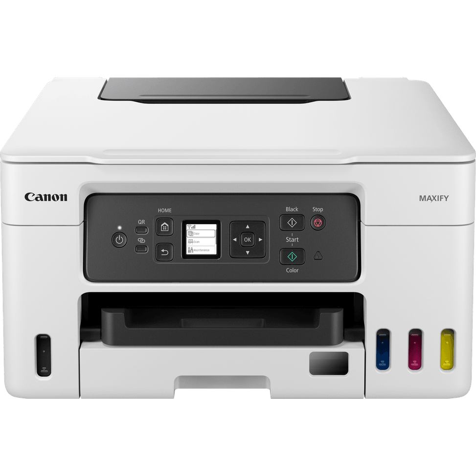 Imprimante jet d'encre MegaTank 3-en-1 rechargeable sans fil Canon MAXIFY GX3050 — image 1