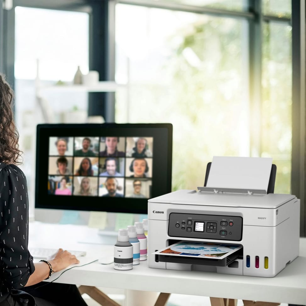 Imprimante jet d'encre MegaTank 3-en-1 rechargeable sans fil Canon MAXIFY GX3050 — image 10