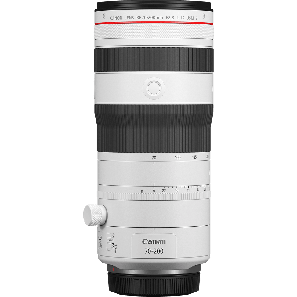 Objectif Canon RF 70-200mm F2.8L IS USM Z, Blanc — image 2