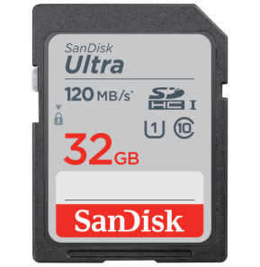 Carte mémoire SanDisk Ultra SDHC/SDXC UHS-I C10, 32 Go