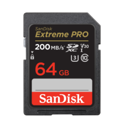 Carte mémoire SanDisk Extreme PRO SDXC UHS-I C10, 64 Go