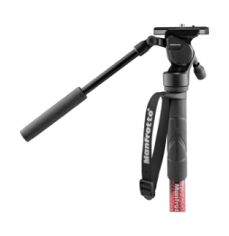Kit monopode vidéo Element MII en aluminium avec rotule fluide de Manfrotto