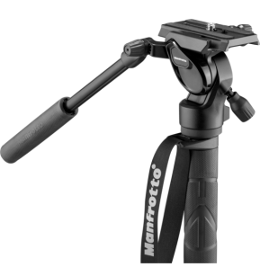 Kit monopode vidéo Element MII en aluminium avec rotule fluide de Manfrotto