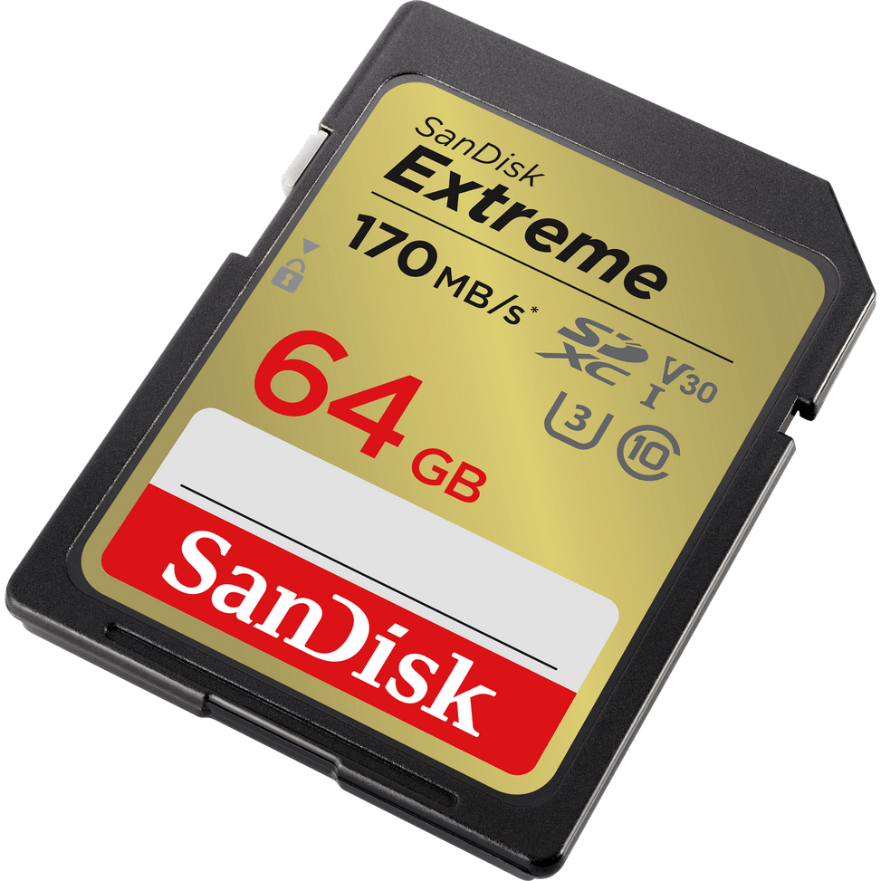 Carte mémoire SanDisk Extreme SDXC UHS-I C10, 64 Go — image 2