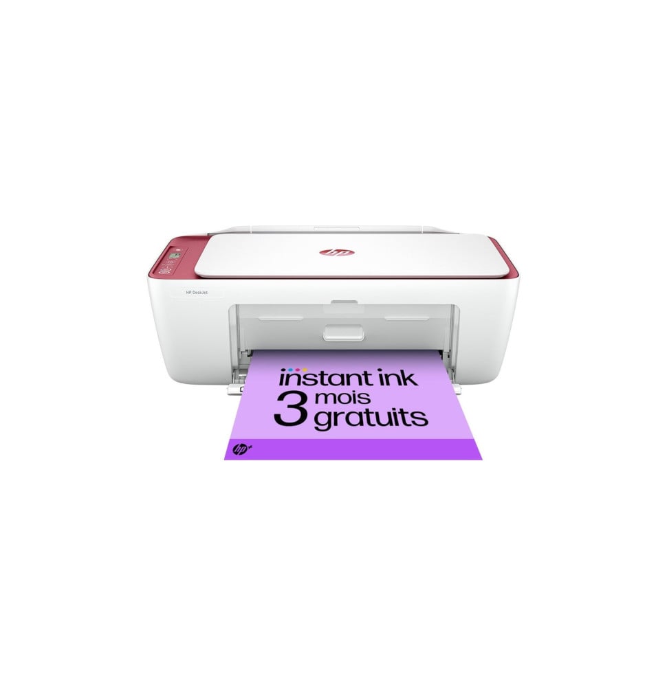 HP DeskJet 2820e Imprimante tout en un - Jet d'encre couleur – 3 mois d