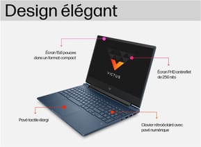 PC Portable Gaming Victus 15-fa1011nf - NVIDIA® GeForce RTX™ 4060 — image 4