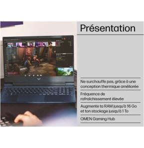 PC Portable Gaming Victus 15-fa1011nf - NVIDIA® GeForce RTX™ 4060