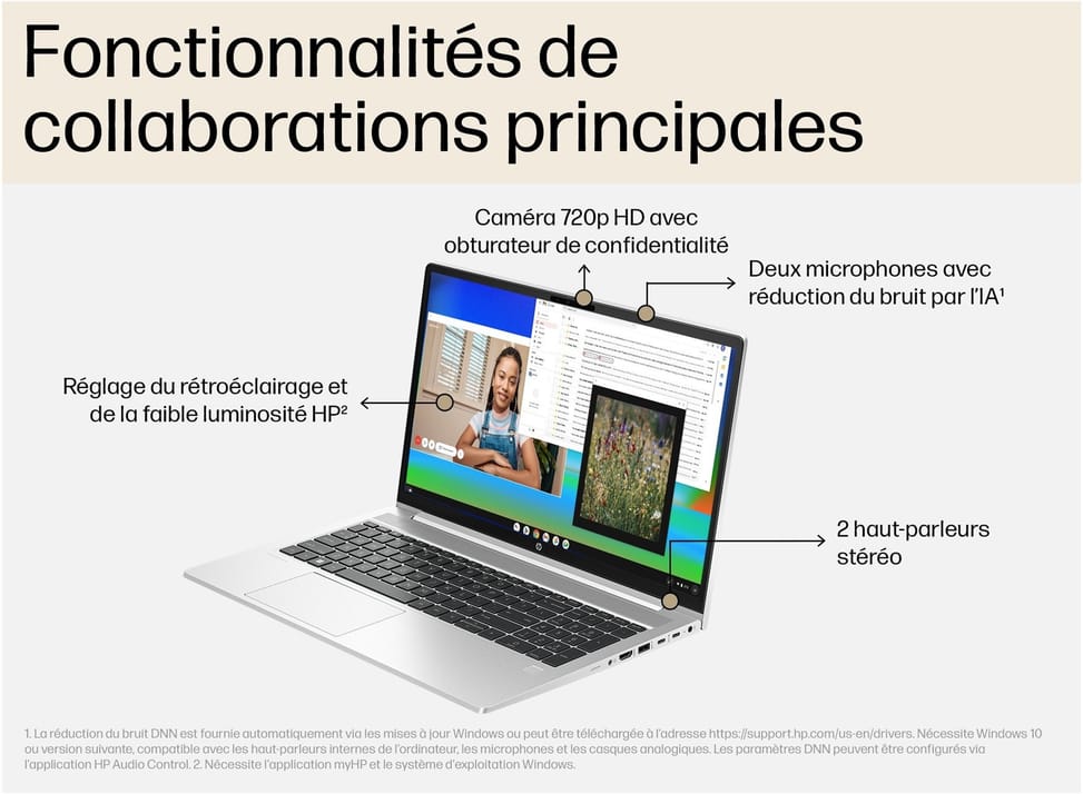 PC Portable Professionnel HP ProBook 450 G10,15,6" — image 6
