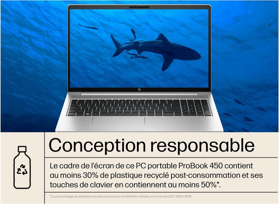PC Portable Professionnel HP ProBook 450 G10,15,6" — image 7