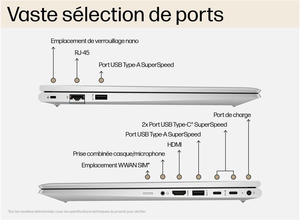 PC Portable Professionnel HP ProBook 450 G10 15,6" — image 2
