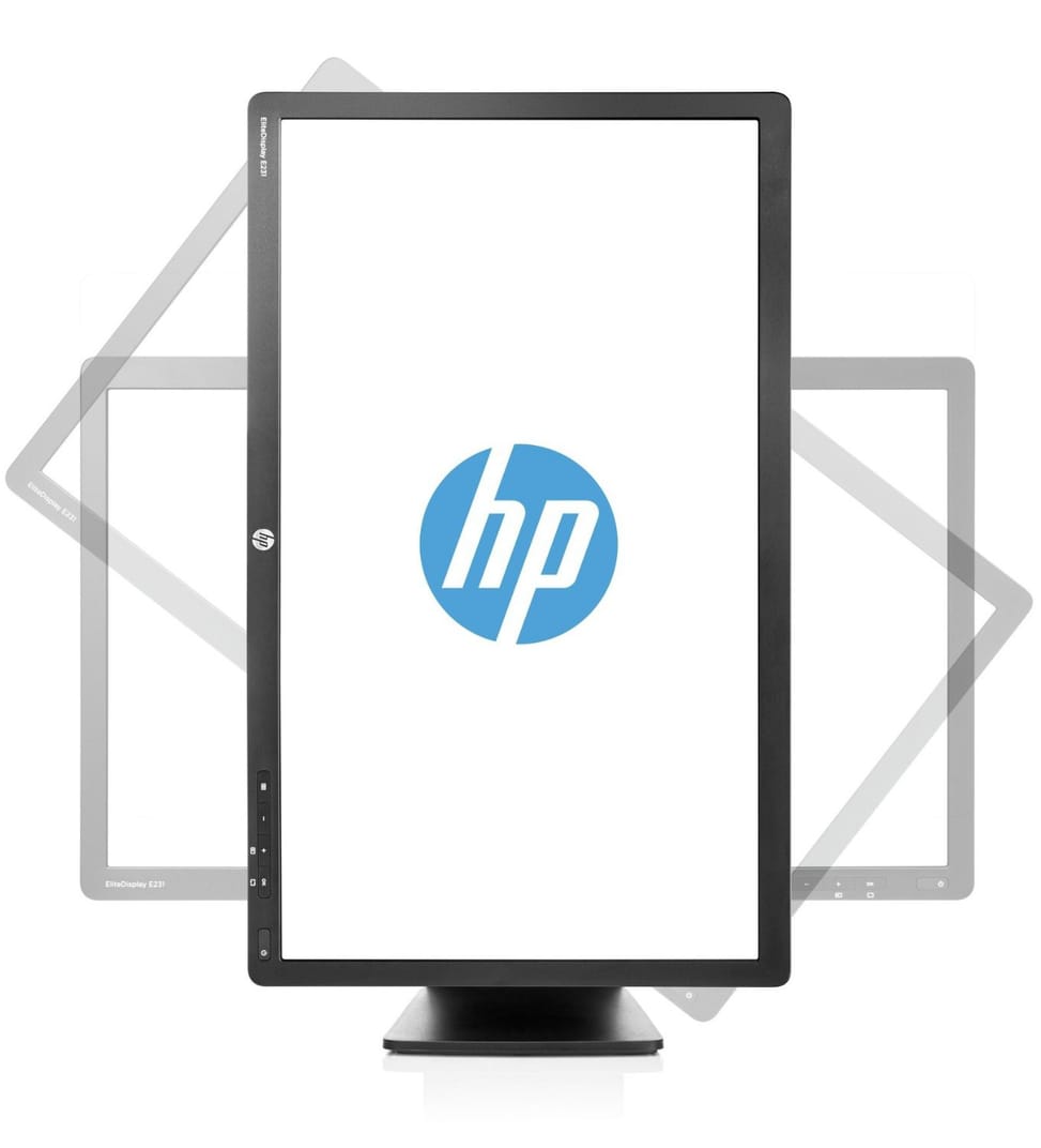 Moniteur 58,4 cm (23 pouces) HP EliteDisplay E231 avec rétroéclairage LED (C9V75AS)