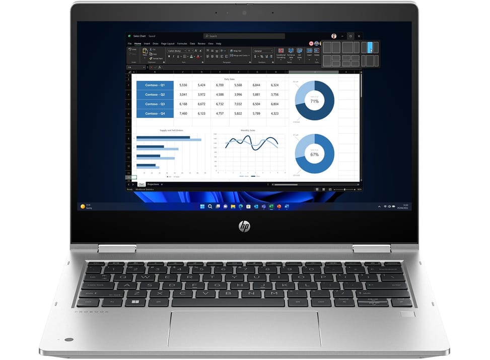 PC Portable Professionnel 2 en 1 HP Pro x360 435 G10 13,3" — image 9