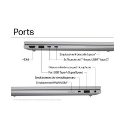 Station de travail portable HP ZBook Firefly G11 14"