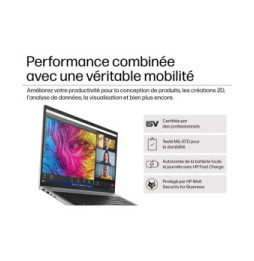 Station de travail portable HP ZBook Firefly G11 14"