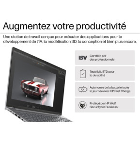 Station de travail portable HP ZBook Power G11 16" - NVIDIA RTX™ A1000