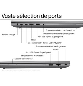 Station de travail portable HP ZBook Power G11 16" - NVIDIA RTX™ 3000