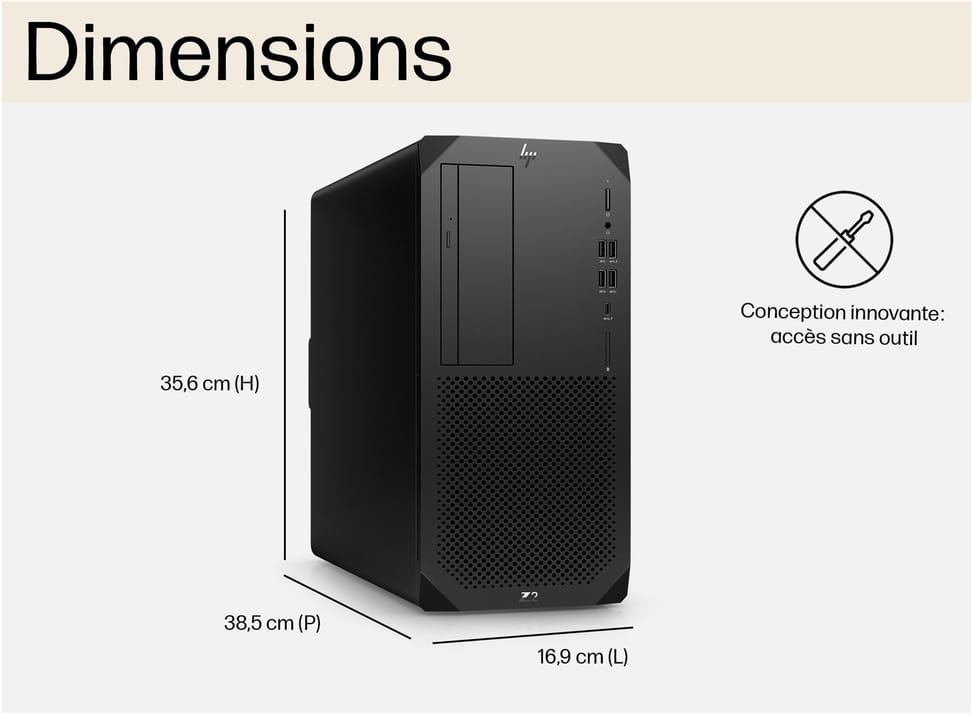 HP Z2 G9 Tour  - NVIDIA RTX A2000 — image 2