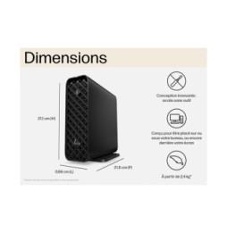HP Z2 Mini G9 - NVIDIA® T1000