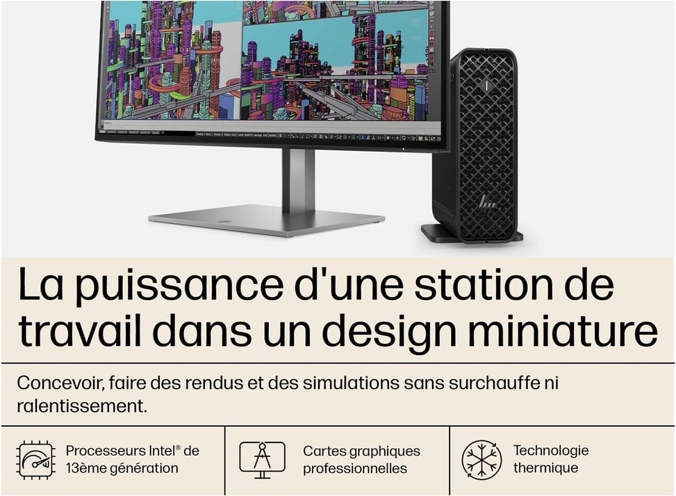 HP Z2 Mini G9 - NVIDIA® T1000 — image 3